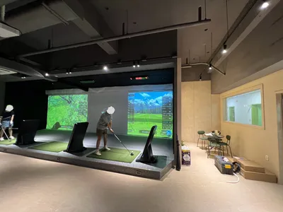 골프스튜디오 골프레슨샵 골프연습장인테리어